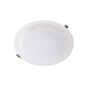 LED Plastic Recessed Round Anti-glare Downlight 12W